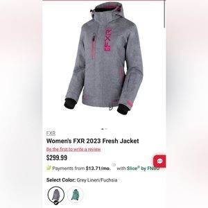 Snowmobile jacket & gloves